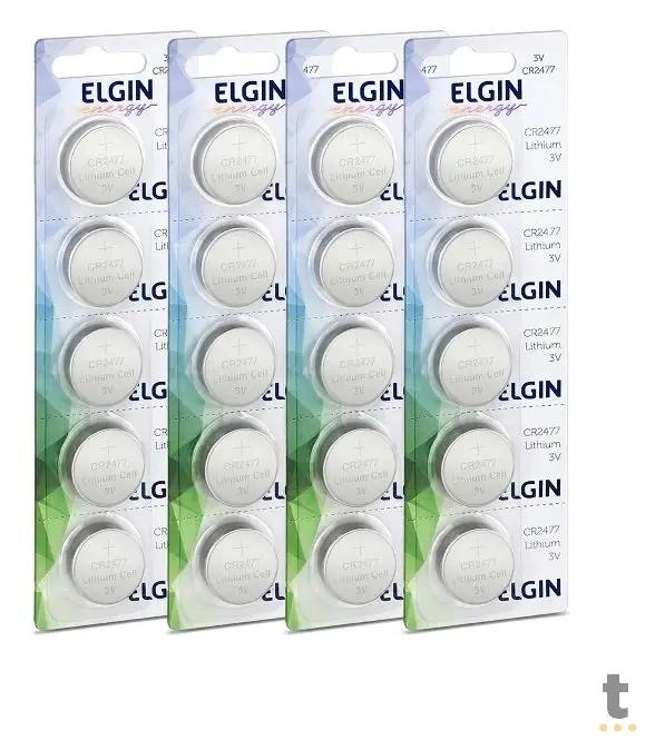 Bateria de Litio 3v Cr2477 Elgin - 82306 Truedata