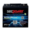 Bateria para Nobreak 12v 18ah Secpower - Sp12-18 Truedata