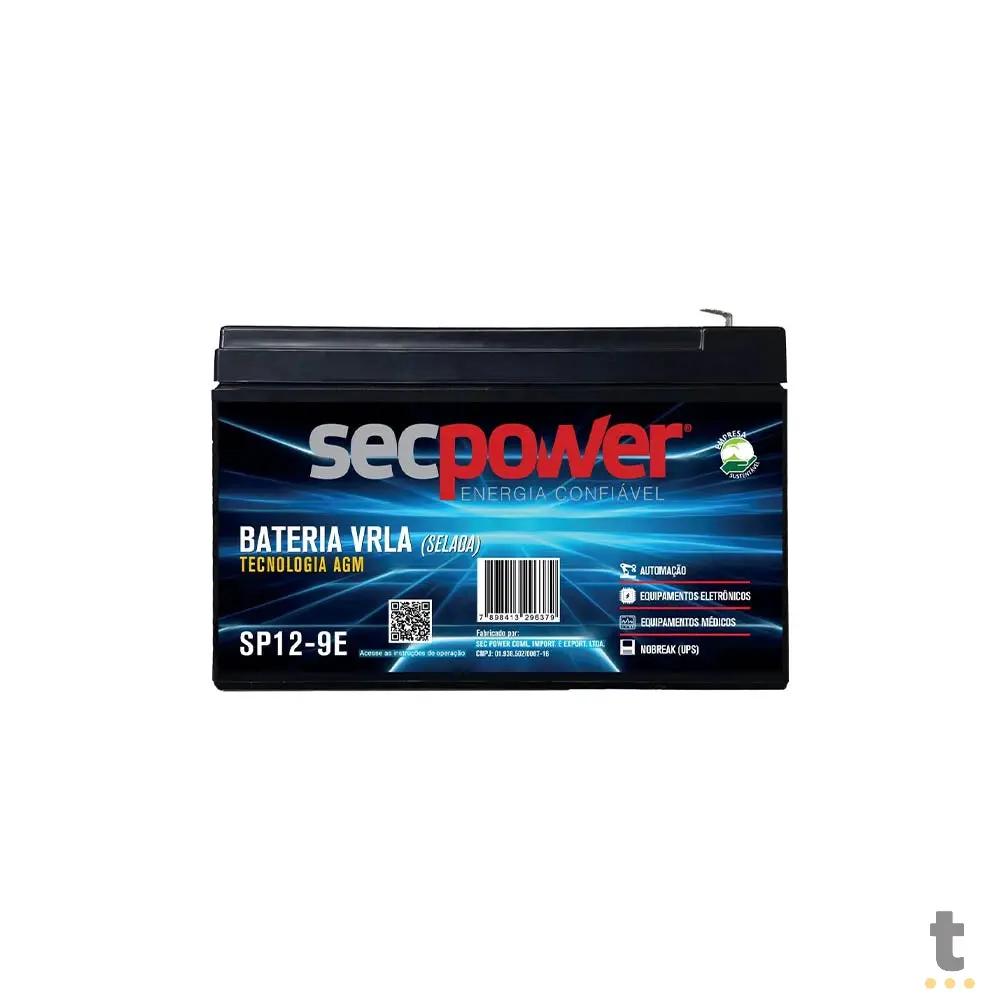 Bateria para Nobreak 12v 9ah Secpower Sp12-9e Truedata