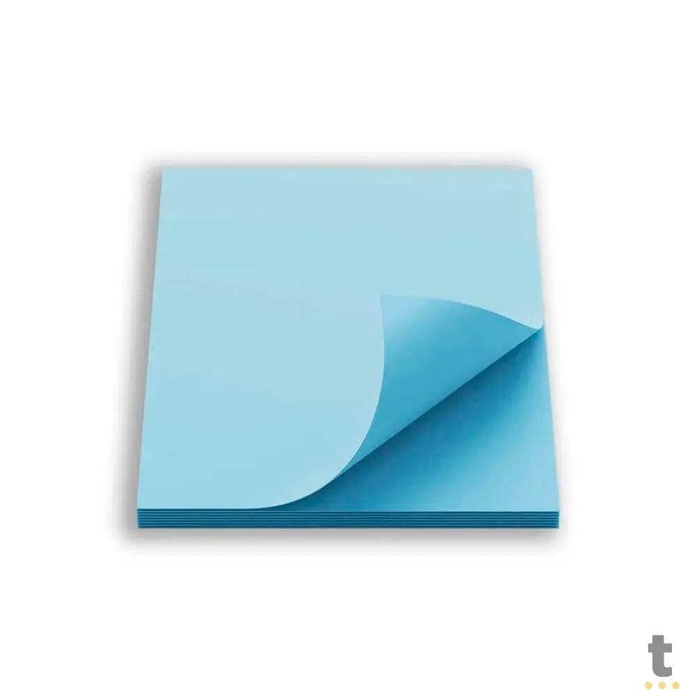 Bloco Adesivo 75x75mm Azul 100 Folhas Keep - EI019 Truedata