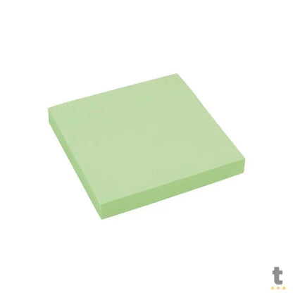 Bloco Adesivo 75x75mm Verde 100 Folhas Keep - EI020 Truedata