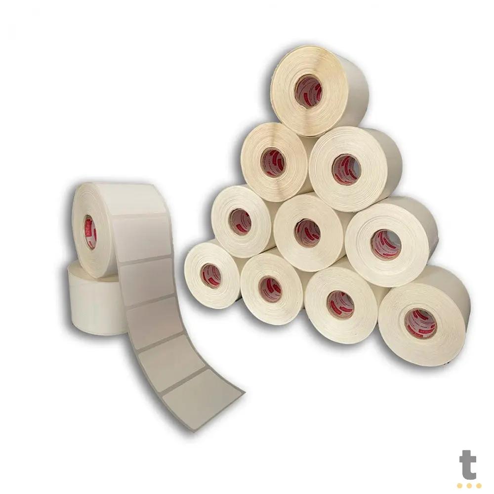 Bobina Impressora Rolo Etiqueta Bopp plástica 5 X 3 Cm / 50 X 30 Mm Truedata