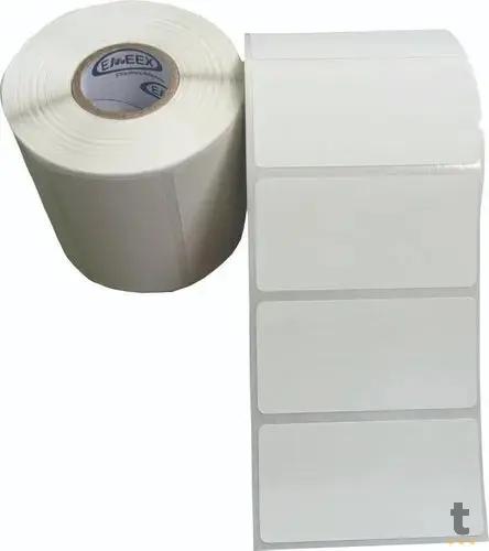 Bobina Impressora Rolo Etiqueta Couche Adesiva 6 X 3 Cm / 60 X 30 Mm Truedata