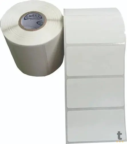 Bobina Impressora Rolo Etiqueta Couche Adesiva 6 X 3 Cm / 60 X 30 Mm Truedata