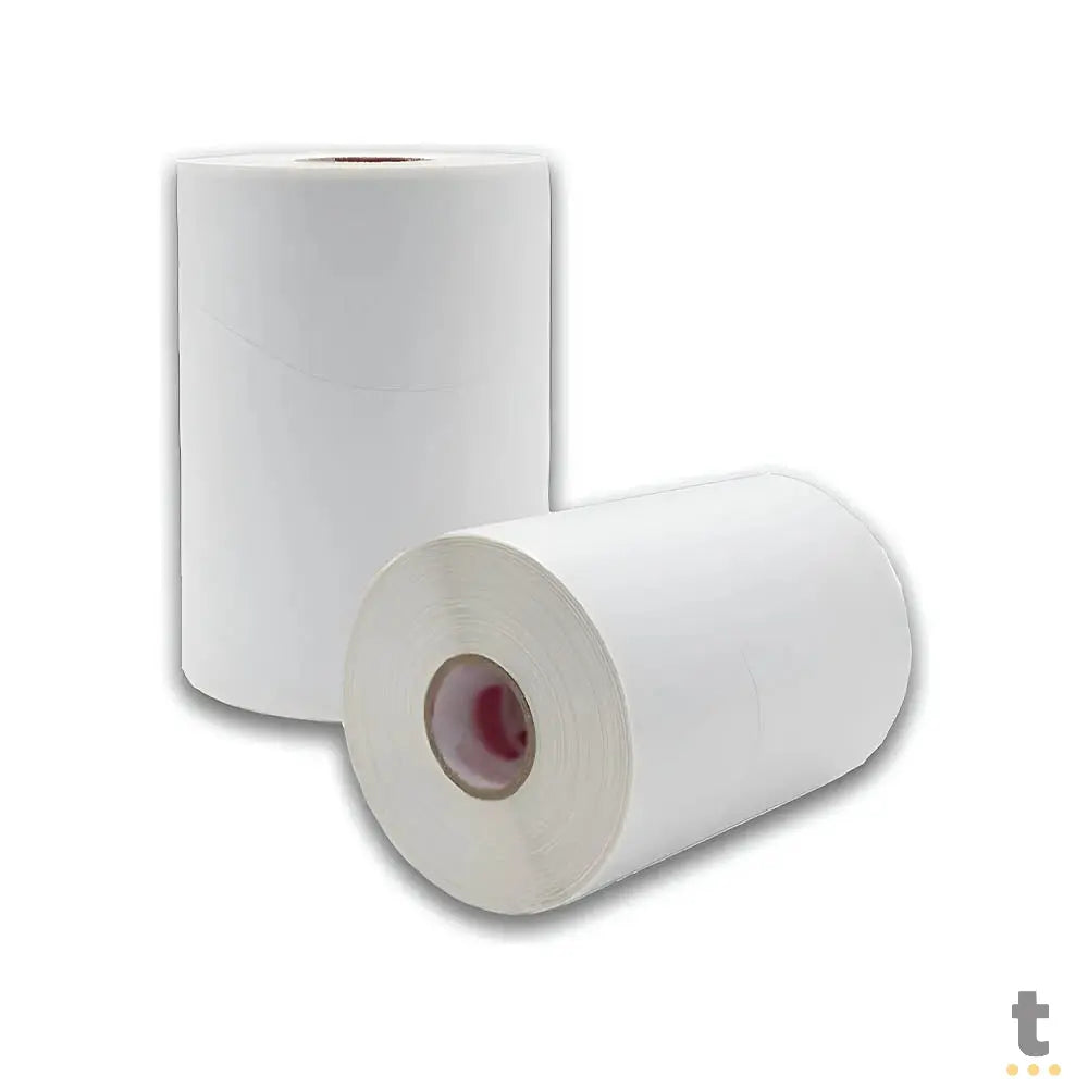 Bobina Impressora Rolo Etiqueta Couche Serrilhada 10 X 15 Cm / 100 X 150 Mm Truedata