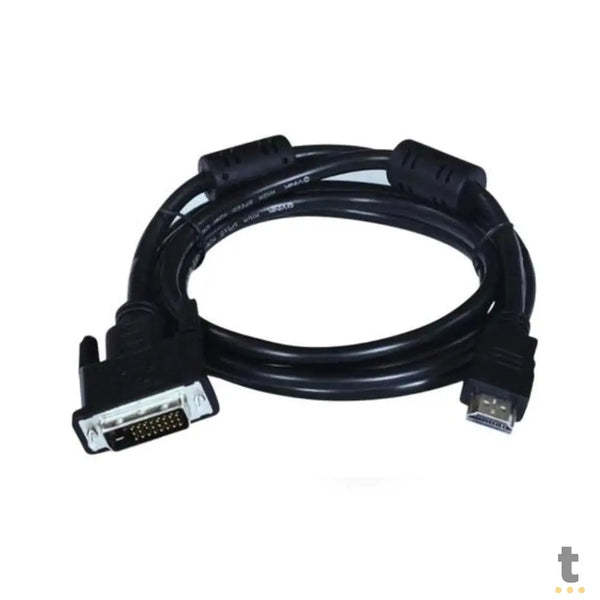 Cabo Adaptador Dvi-D (24+1) Macho para Hdmi 1.5mts Knup - KP-YP5009