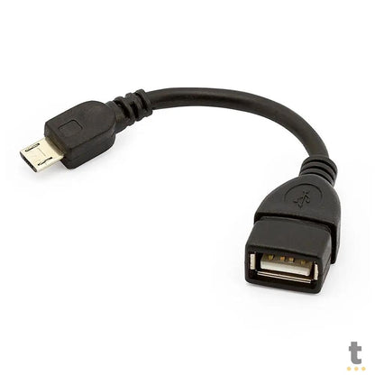 Cabo Adaptador Otg Usb Fêmea Para Micro Usb Macho Truedata