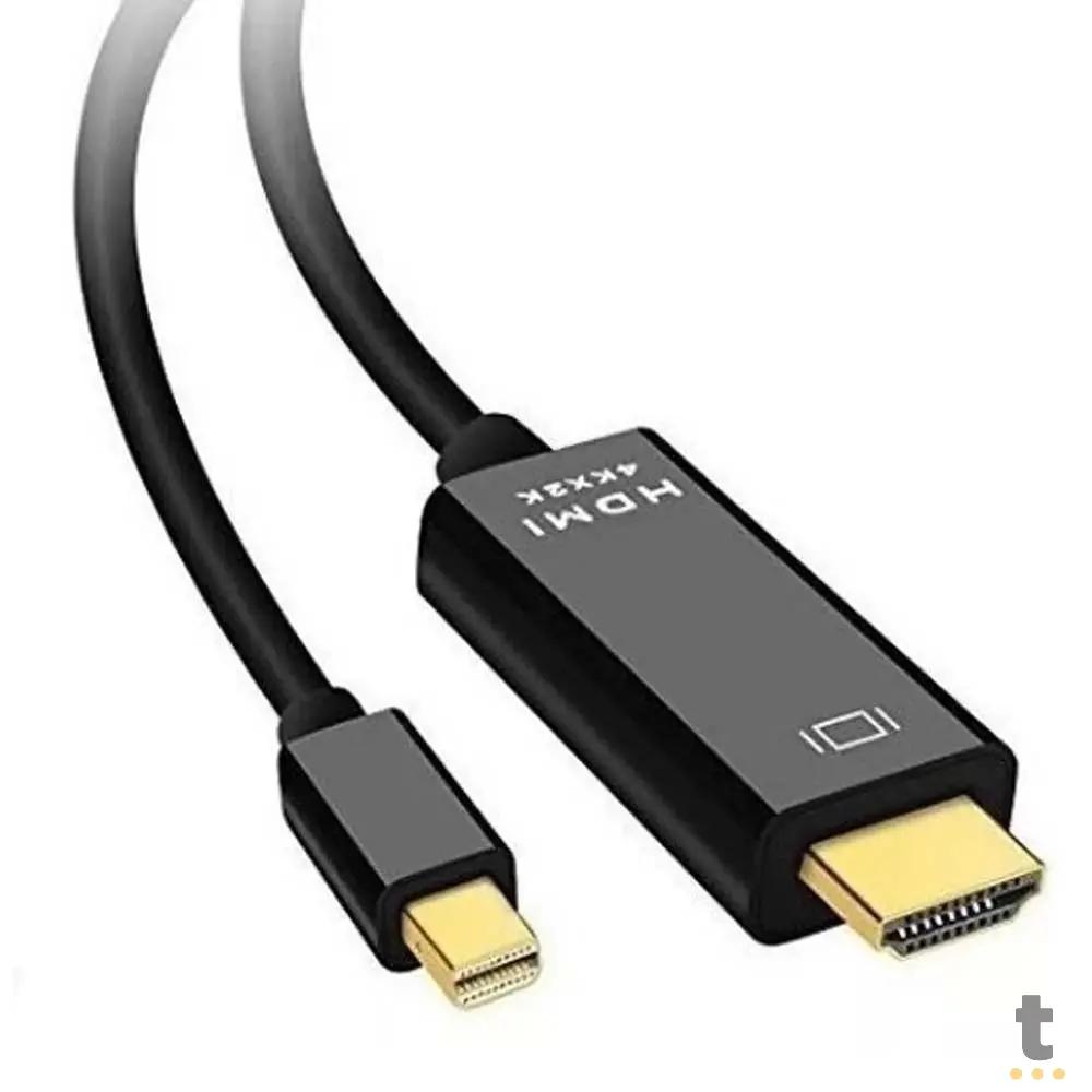 Cabo Adaptador Thunderbolt Mini Displayport Macho Para Hdmi Macho 1.8m Truedata