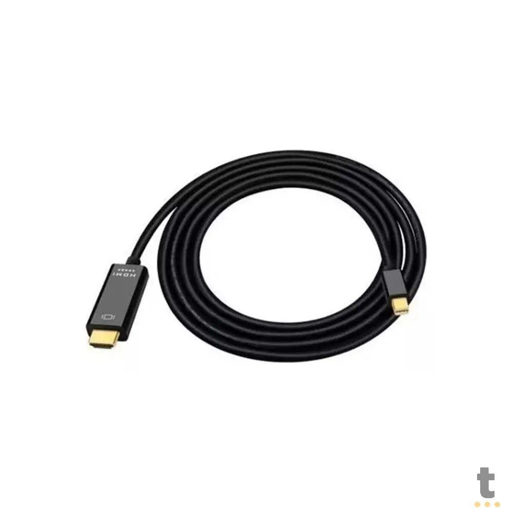 Cabo Adaptador Thunderbolt Mini Displayport Macho Para Hdmi Macho 1.8m Truedata