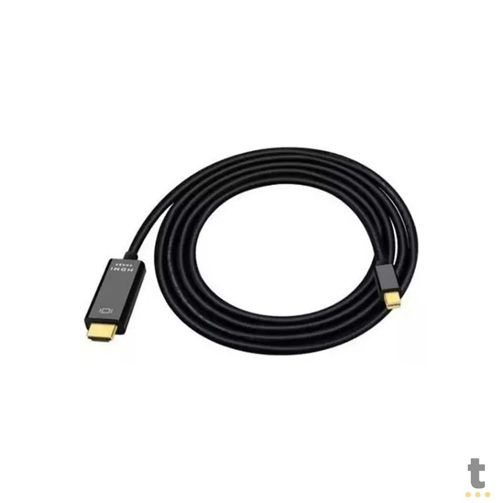Cabo Adaptador Thunderbolt Mini Displayport Macho Para Hdmi Macho 1.8m Truedata