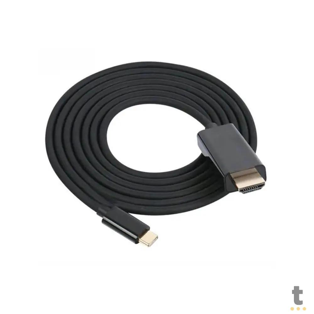 Cabo Conversor Usb Tipo C Para Hdmi 1.8m Tomate 4K 60Hz - MCB-054 Truedata