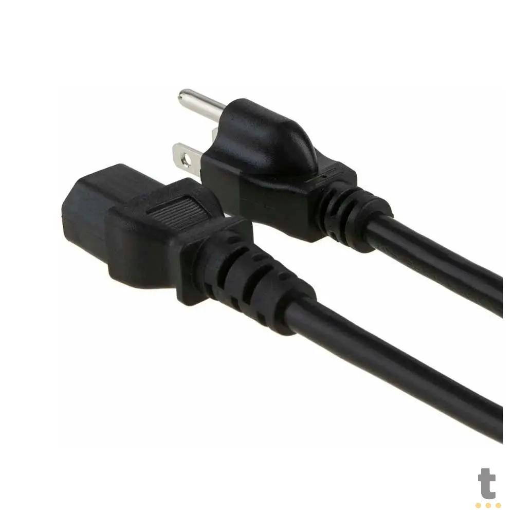 Cabo De Forca Padrão Antigo - Tripolar Para Computador E Monitor Truedata