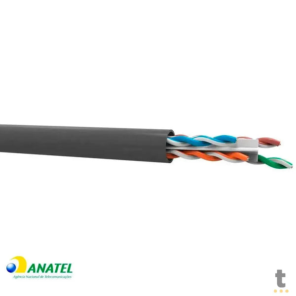 Cabo De Rede Cat6 Furukawa Multilan Azul 24AWGX4P - Venda em Metros