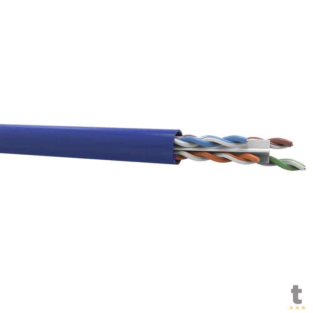 Cabo De Rede Cat6 Furukawa Multilan C/305mts Azul 24AWGX4P Truedata