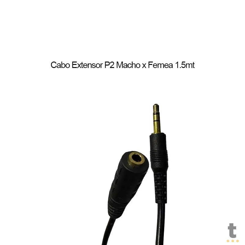 Cabo Extensor P2 Macho x Femea 1.5mt Truedata