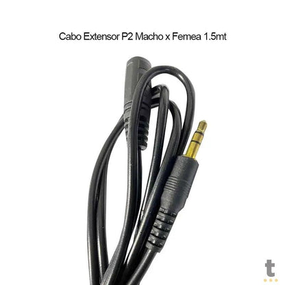 Cabo Extensor P2 Macho x Femea 1.5mt Truedata