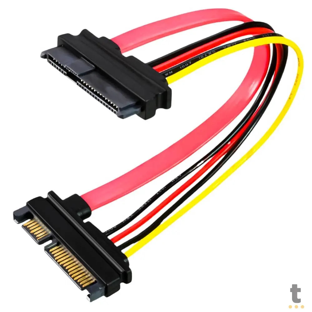 Cabo Extensor Sata 7P+15P 45cm Grasep - D-CIC06 Truedata