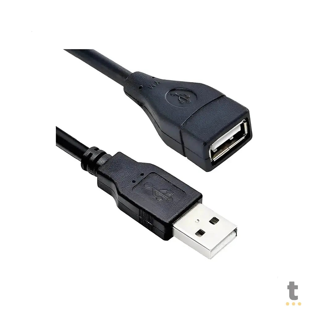 Cabo Extensor Usb 2.0 A Macho x A Femea 30cm Tomate - MCB-020 Truedata