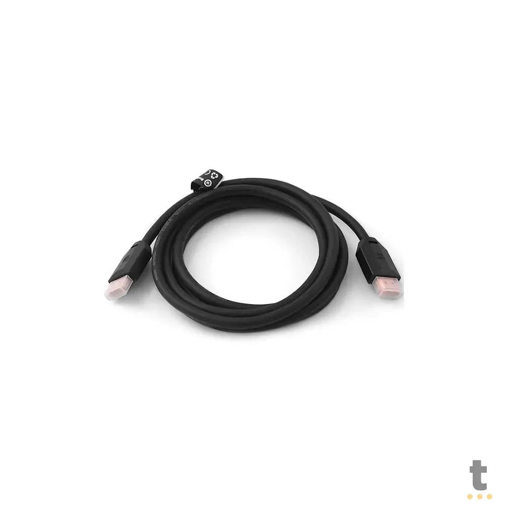 Cabo HDMI Macho 2.0 4K 60Hz HP 2m Preto - HPDHC-HD01-02M Truedata