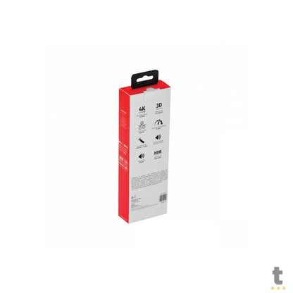 Cabo Hdmi 1mt 4k PCYes - PHM20-1 Truedata