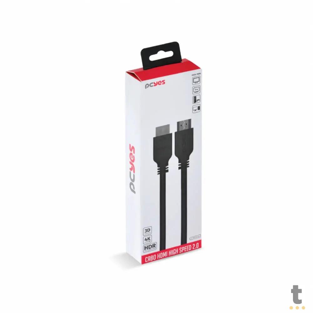 Cabo Hdmi 2mt 4k PCYes - PHM20-2 Truedata