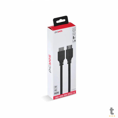 Cabo Hdmi 2mt 4k PCYes - PHM20-2 Truedata