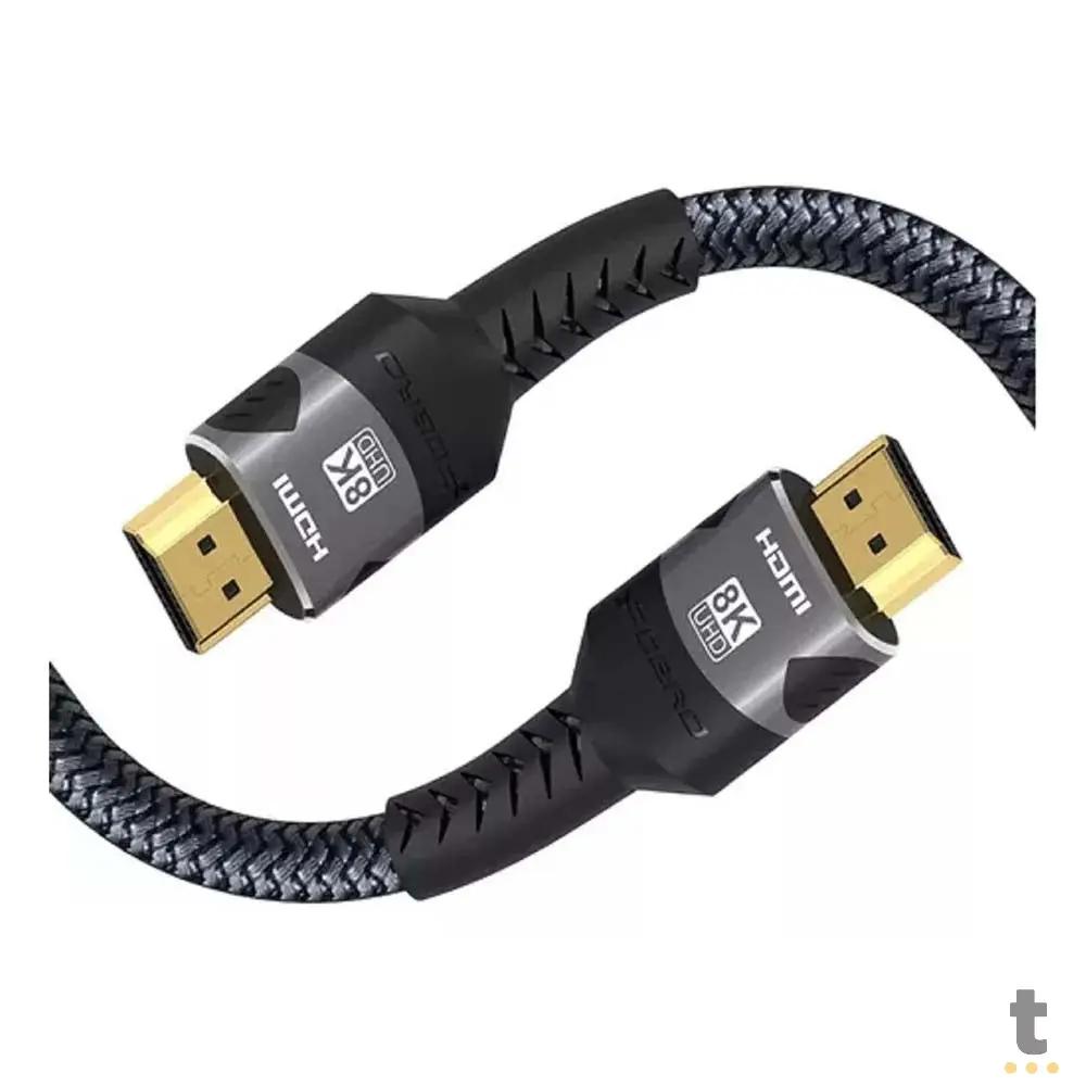 Cabo Hdmi 2mts 8K It Blue - LE-6632-2m Truedata