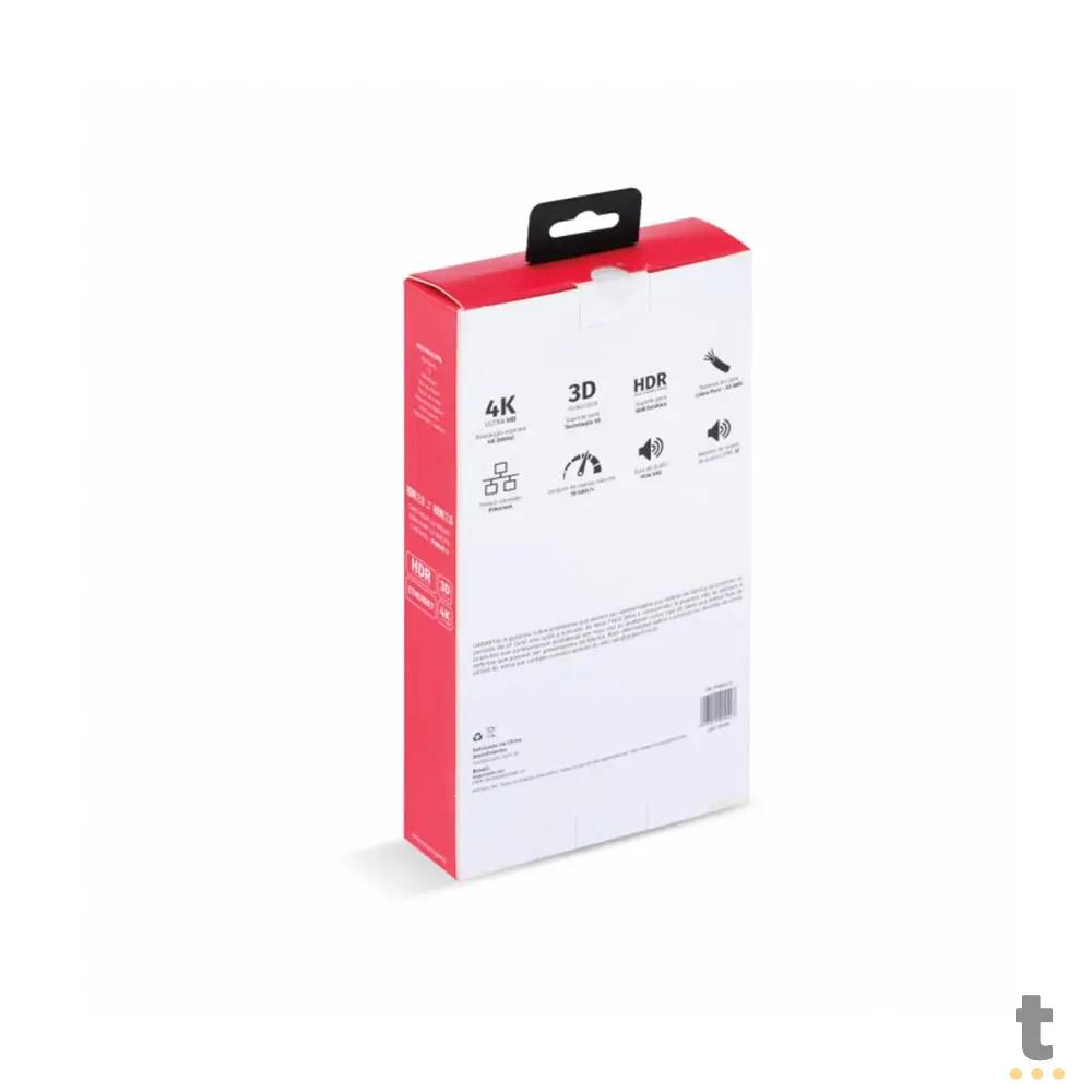 Cabo Hdmi 3mt 4k PCYes - PHM20-3 Truedata
