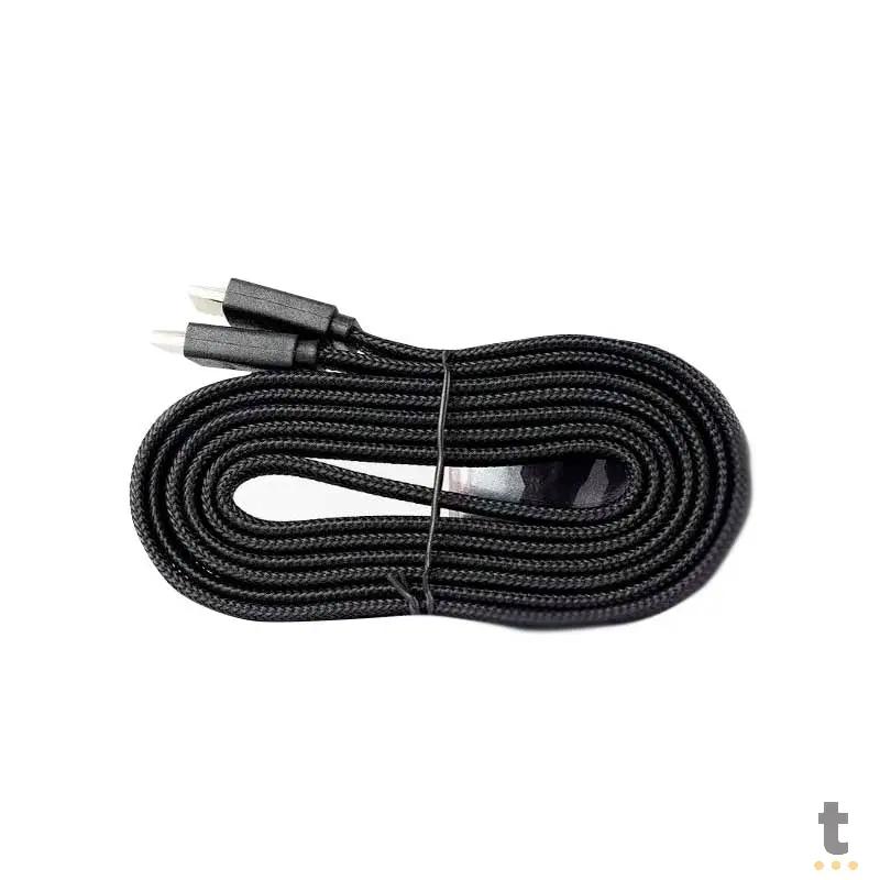 Cabo Hdmi 5mt Tomate Ultra HD 4K - MHD-4115 - Truedata