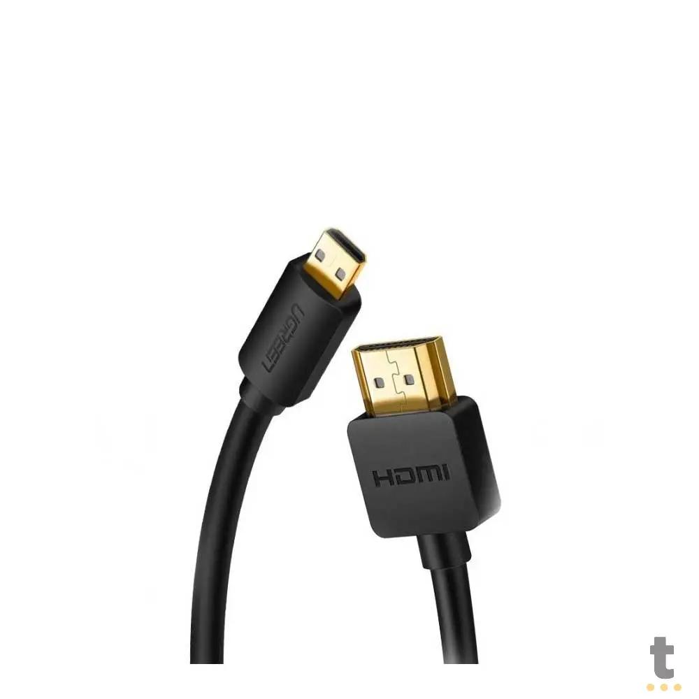 Cabo Hdmi P/ Micro Hdmi 1.0mt Ugreen Black - 30148 Truedata