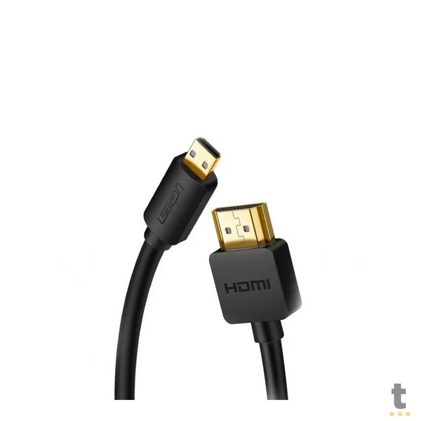Cabo Hdmi P/ Micro Hdmi 1.0mt Ugreen Black - 30148