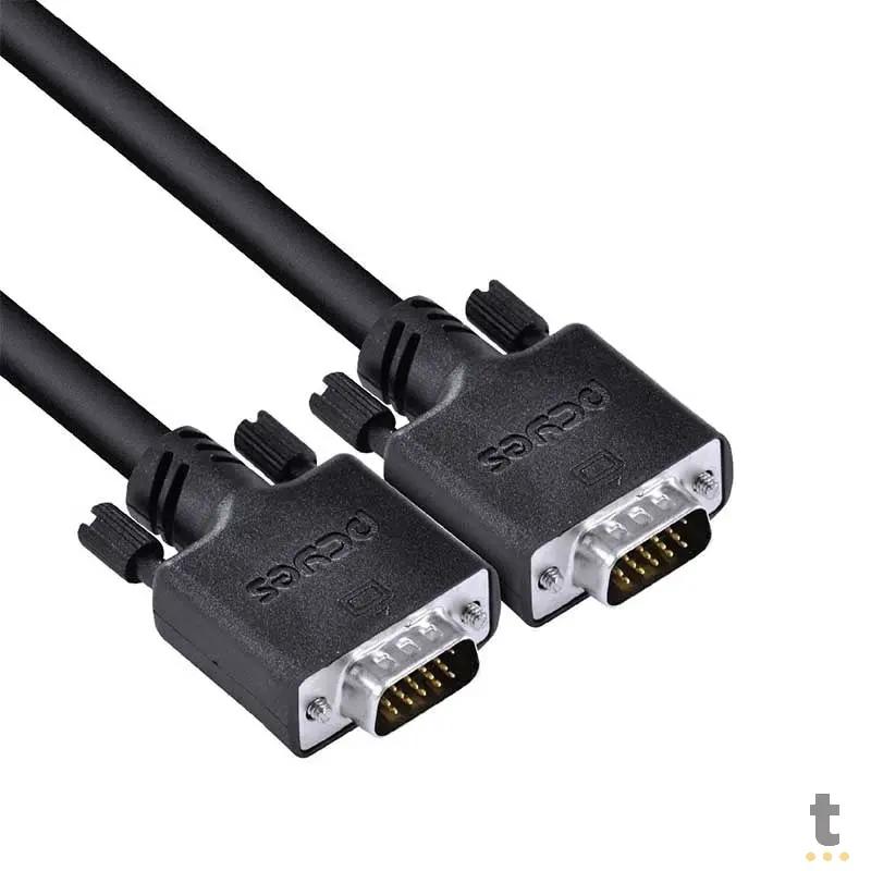 Cabo Para Monitor Vga 3mt PCYes - PVM15-3 Truedata