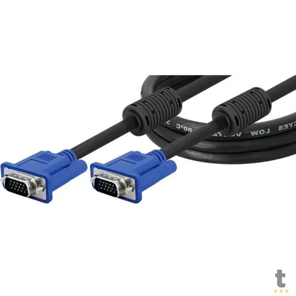 Cabo Para Monitor Vga 5mt Tomate Mxp-007