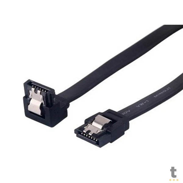 Cabo Sata Dados 0.42m - Kit C/2 Cabos - (1 Com 90 Graus, 1 Normal)