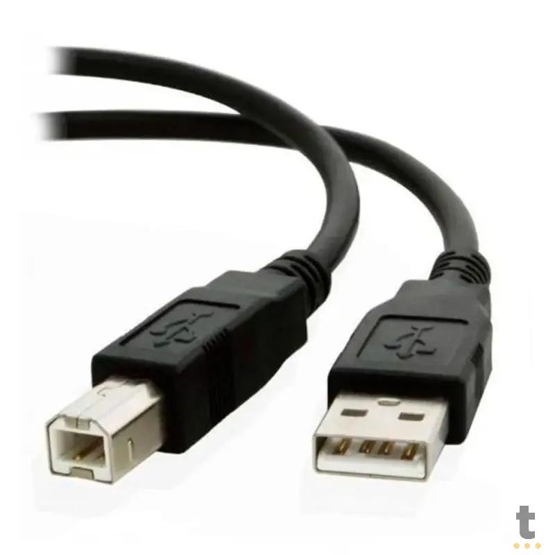 Cabo Usb 2.0 A/B Para Impressora 2mt Exbom Truedata