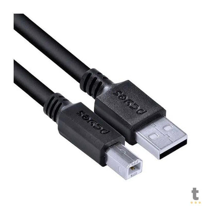 Cabo Usb 2.0 A/B Para Impressora 2mt PCYes - PUABM2-2 Truedata