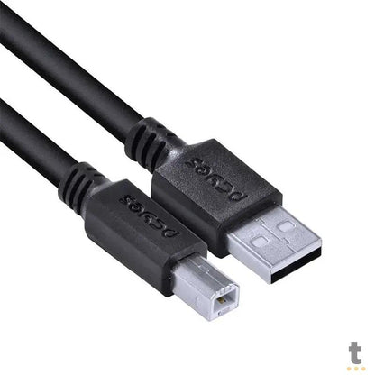 Cabo Usb 2.0 A/B Para Impressora 3mt PCYes - PUABM2-3 Truedata
