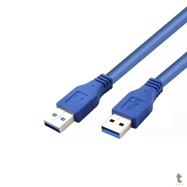 Cabo Usb 3.0 Macho X Macho 1mt Azul