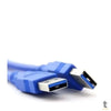 Cabo Usb 3.0 Macho X Macho 1mt Azul Truedata