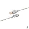 Cabo Usb-A Macho P/ Micro Usb Macho 1,5mt Intelbras em Nylon Branco 15NB - 4830066 Truedata