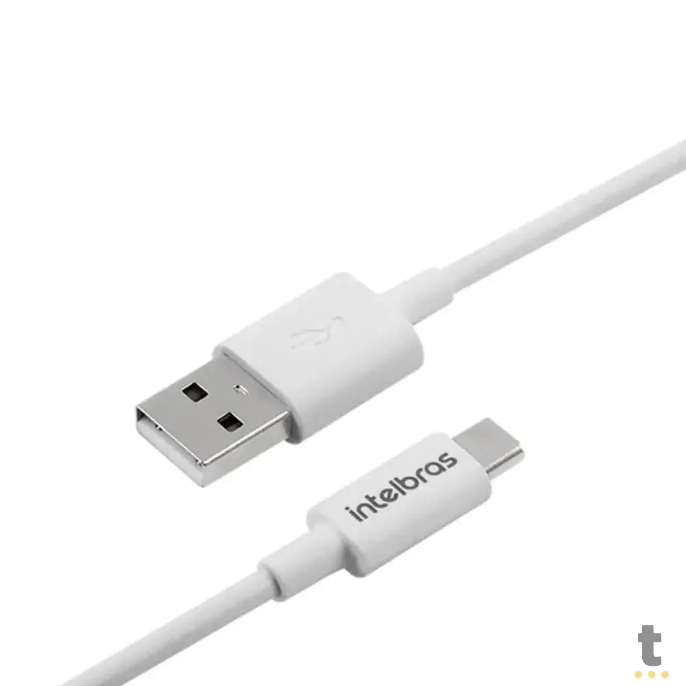 Cabo Usb-A Macho P/ Usb-C Macho 1,2mt Intelbras em Pvc Branco 12PB - 4830064 Truedata