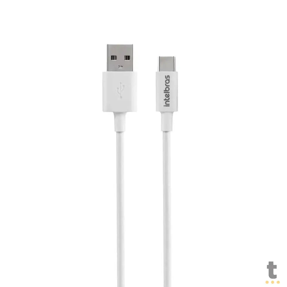 Cabo Usb-A Macho P/ Usb-C Macho 1,2mt Intelbras em Pvc Branco 12PB - 4830064 Truedata