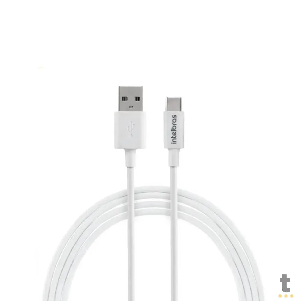 Cabo Usb-A Macho P/ Usb-C Macho 1,2mt Intelbras em Pvc Branco 12PB - 4830064 Truedata