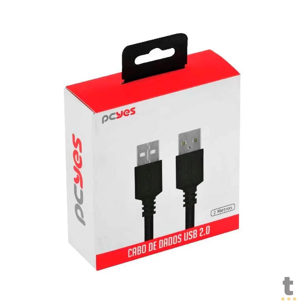 Cabo Usb Macho X Macho 2mt PCYes - PUAM2-2 Truedata