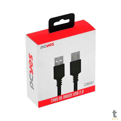 Cabo Usb Macho X Macho 2mt PCYes - PUAM2-2 Truedata
