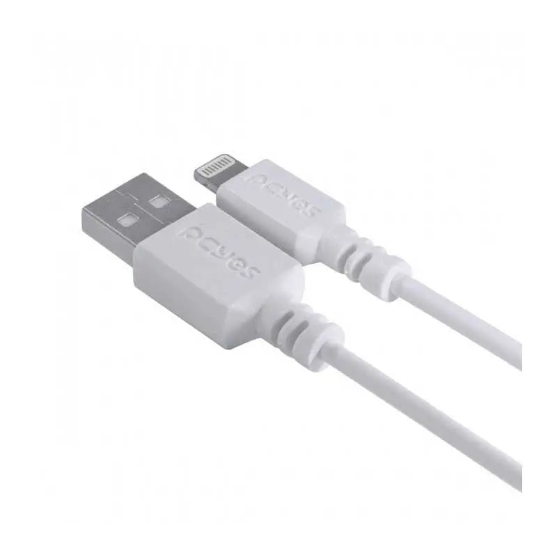 Cabo Usb Para Lightning (Iphone) 1mt PCYes Branco - PUALB-01 Truedata