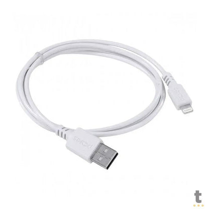Cabo Usb Para Lightning (Iphone) 1mt PCYes Branco - PUALB-01 Truedata