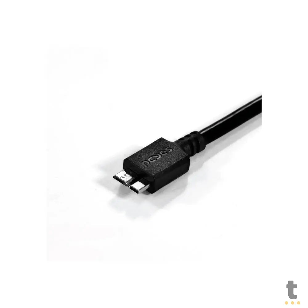 Cabo Usb Tipo A 3.0 Macho X Micro Usb B Macho 3.0 1m P/ Hd Externo PCYes - PUAMCM3-1 Truedata