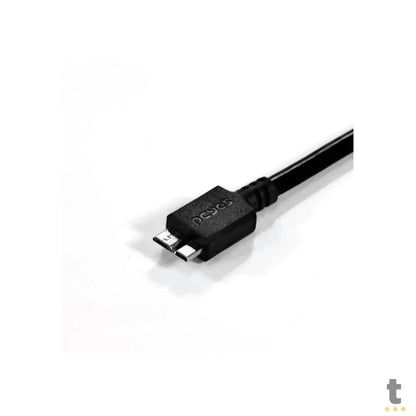 Cabo Usb Tipo A 3.0 Macho X Micro Usb B Macho 3.0 1m P/ Hd Externo PCYes - PUAMCM3-1 Truedata