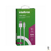 Cabo Usb Tipo C Macho / Macho 1,2mt Intelbras em Pvc Branco 12PB - 4830065 Truedata